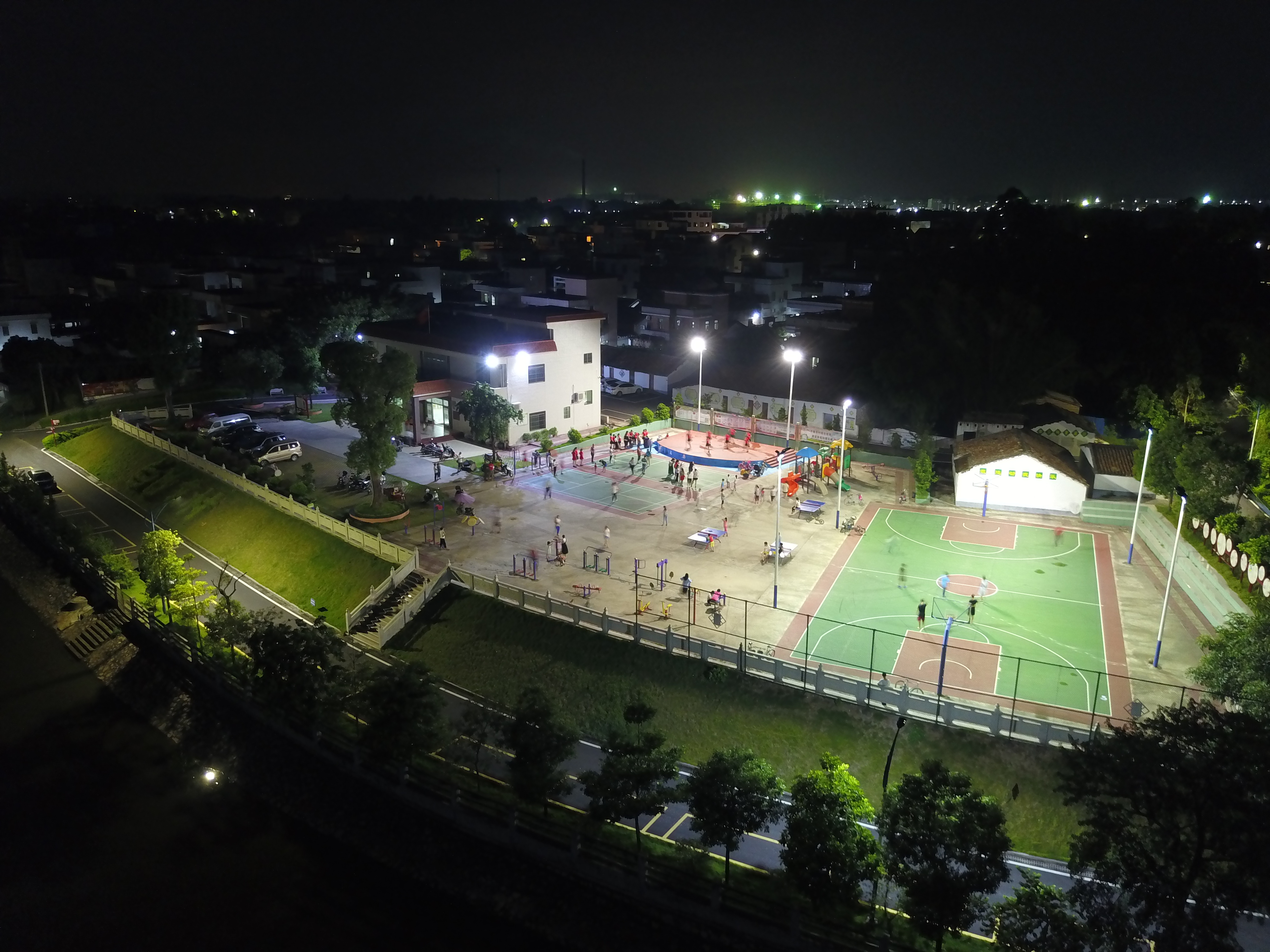 13 白沙村的夜晚-潘康福.JPG