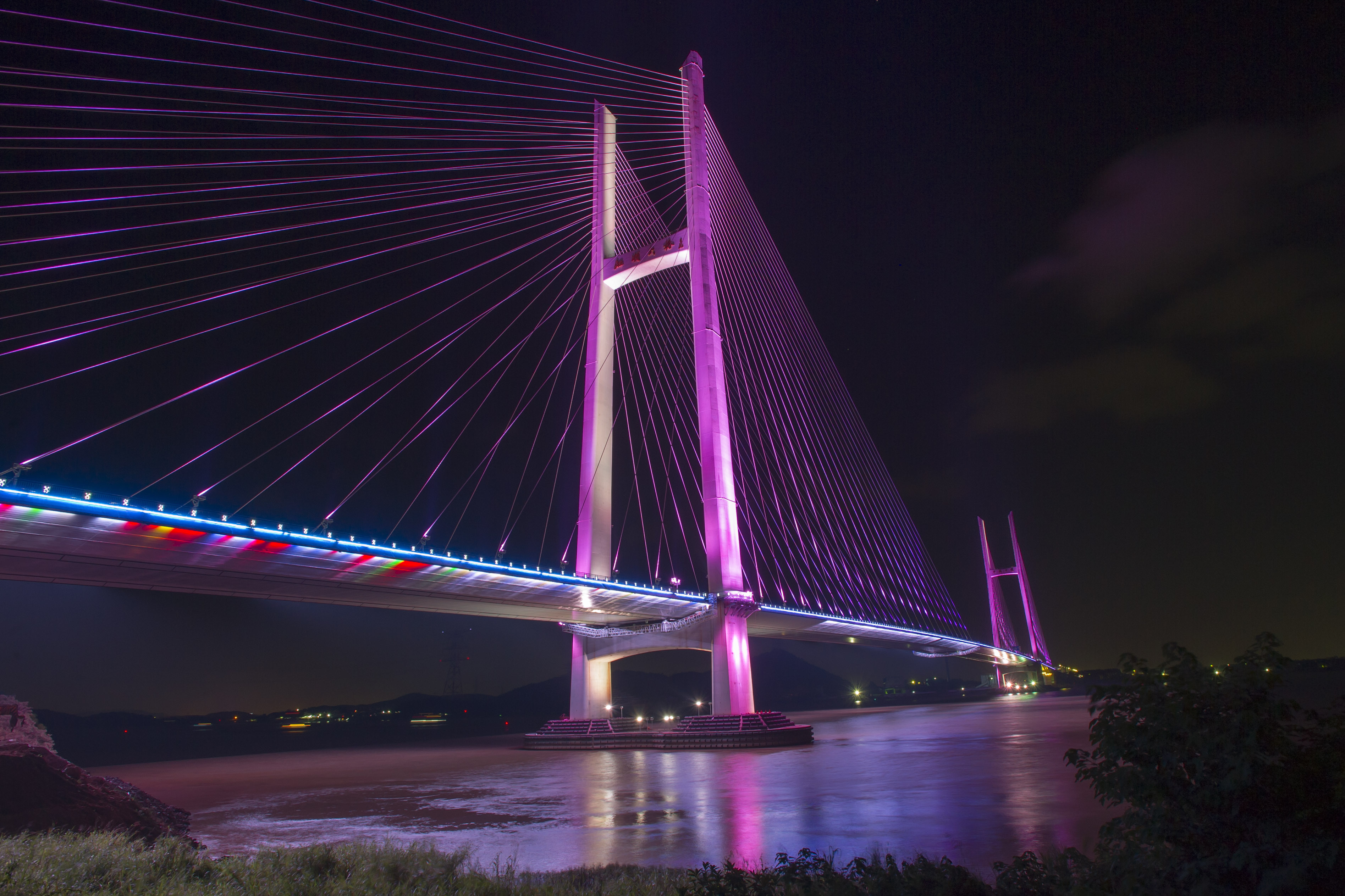 傍晚的江顺大桥|摄影|风光摄影|Z70406967 - 原创作品 - 站酷 (ZCOOL)